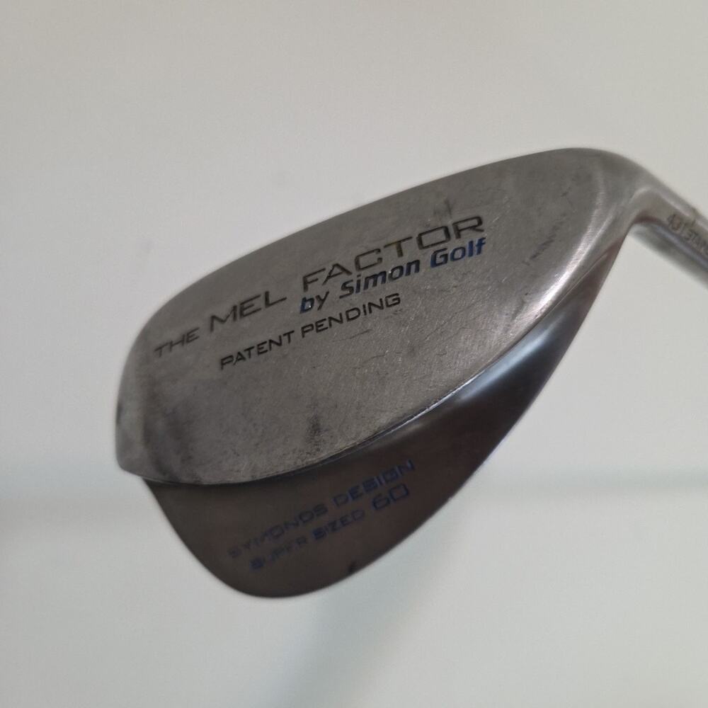 Simon Golf THE MEL FACTOR Symonds Design Super Sized 60* SAND WEDGE Right Handed